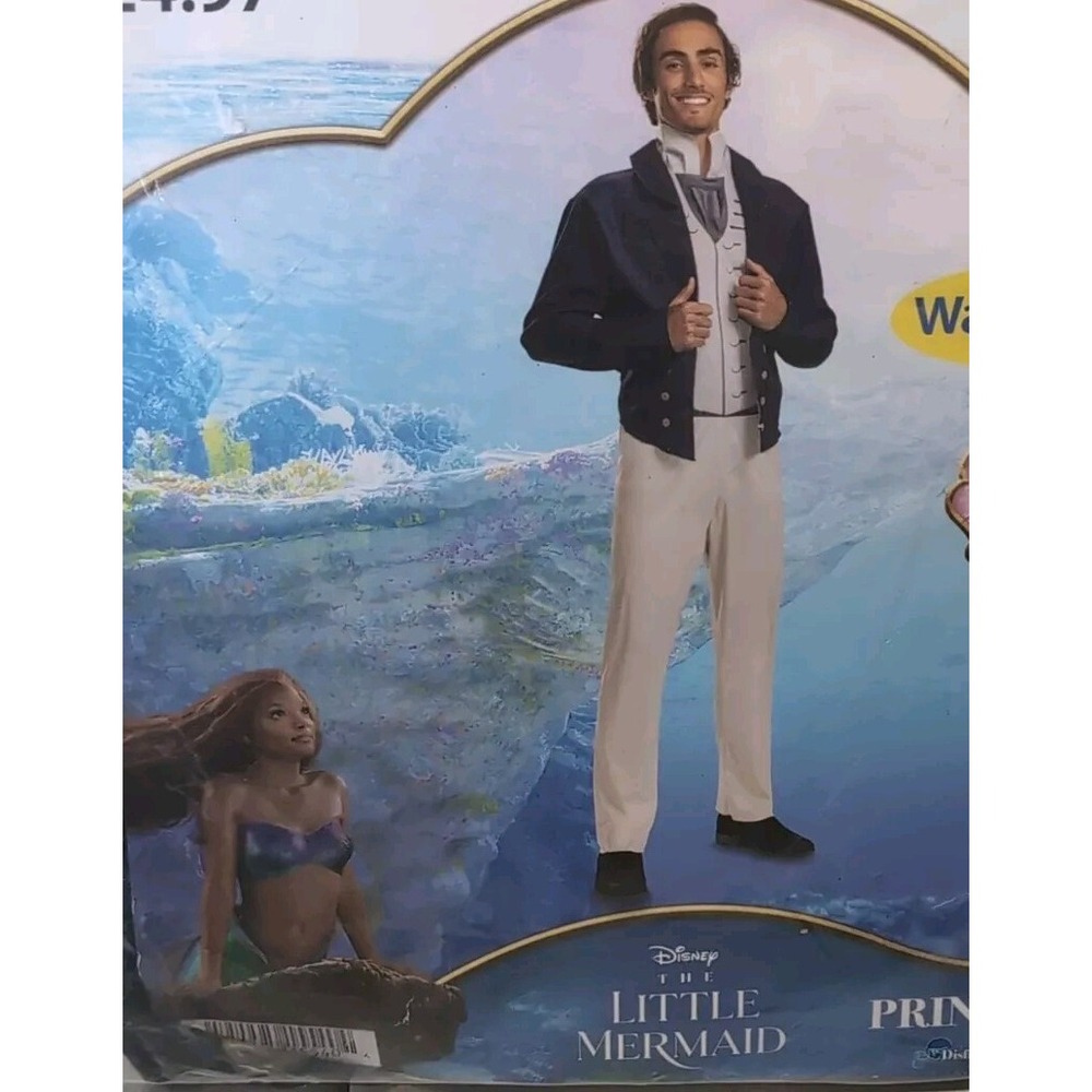 Mens Little Mermaid Prince Eric  Halloween Costume size L (36/38)